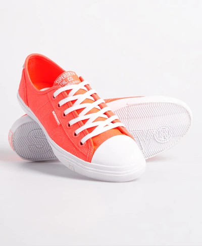 superdry womens plimsolls