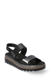 Mephisto Dominica Sandal In Black Leather