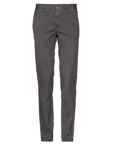 Incotex Pants In Dark Brown