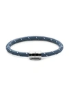 Miansai Mini Single Rope Casing Bracelet In Slate/steel