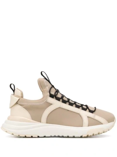 Ferragamo "shiro" Trainers In Neutrals