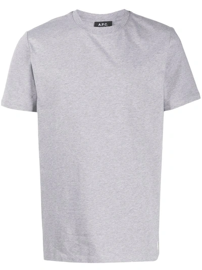 Apc Round-neck T-shirt In Grey