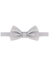 Lady Anne Embroidered Bow Tie In Grey