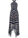 We Are Kindred Alice Pleated Midi Dress In Multicolour