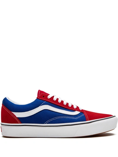 Vans Comfycush Old Skool Sneakers In Red