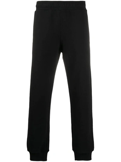 Givenchy Lettering Logo Print Track Trousers In Black