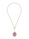 Isabel Marant Low Hanging Pendant Necklace In Gold