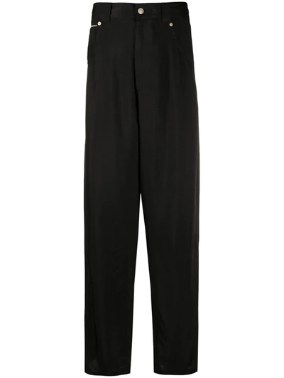 Eytys Titan High Waisted Trousers In Black