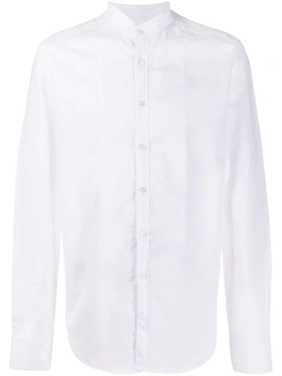 Dell'oglio Plain Buttoned Shirt In White