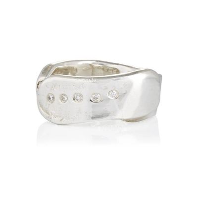 Ali Grace Jewelry Open Diamonds Ring