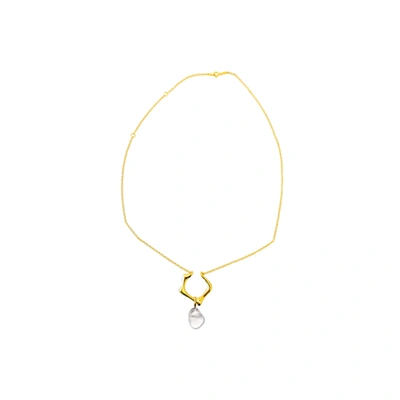 Felice Dahl Jewellery Valkyria 1 Pendant Necklace 1 Drop In Gold