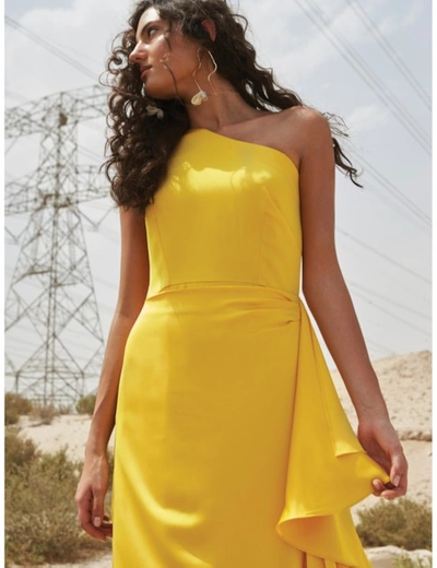 Bedouin Studios Sunshine Dress In Yellow