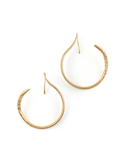 Misho Mini Interrupted Hoops In Sterling Silver