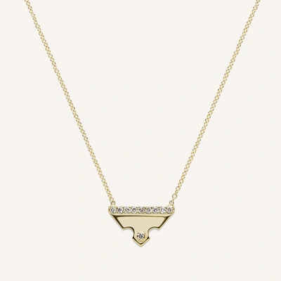 Ilana Ariel Meira Necklace In 14k Yellow Gold