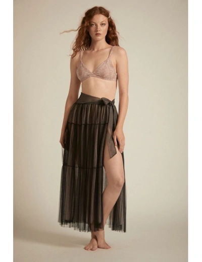 Amaio Swim Émilie Skirt - French Tulle In Black