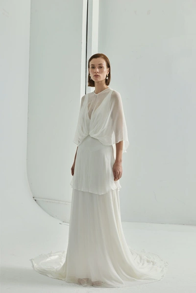 Viktoria Chan Iris Wedding Gown In White
