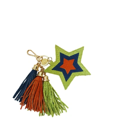 Ximena Kavalekas Star Charm - Lime Green/royal Blue/tangerine