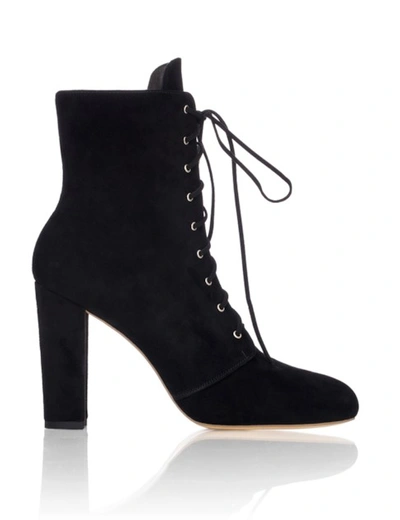 Smiling Shoes Frances Ankle Boots Gd68 In 23 Black