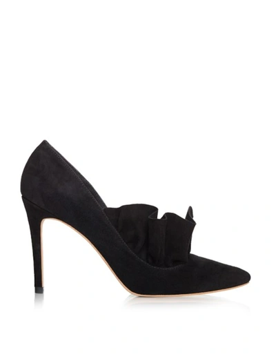 Smiling Shoes Calista Pumps Pd9 In 24 Black Suede