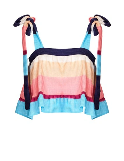 Paper London Emely Top In Dream Big In Multi Color