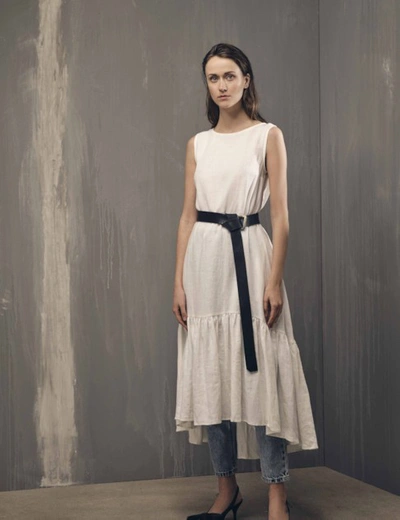 Pixie Won't Play Cielaviņa Dress Linen Off-white