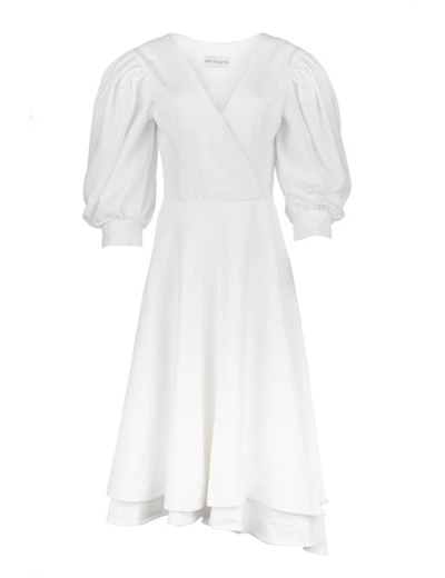 Romy Collection Jacqueline Coat Dress In White