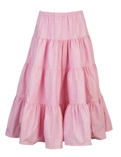 Romy Collection India Skirt In Pink