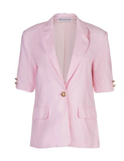 Romy Collection Patricia Jacket In Pink