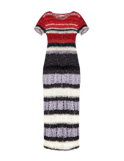 Andreeva Handmade Knit Style Dress In Multicolor