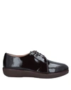 Fitflop Lace-up Shoes In Deep Purple