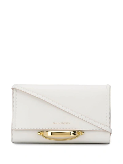 Alexander Mcqueen Small The Story Crossbody Bag In White