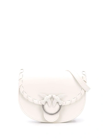 Pinko Love Belt Bag In White