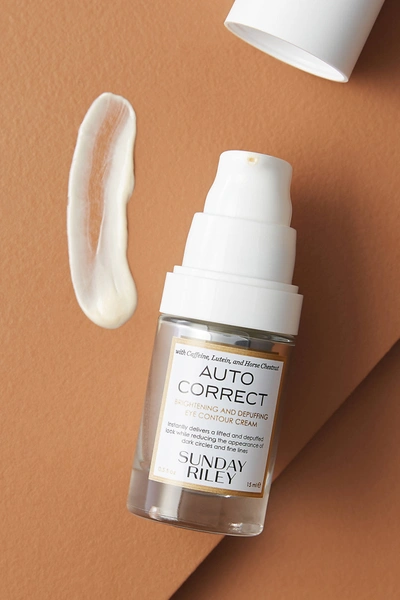 Sunday Riley Auto Correct Eye Cream In White