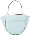 Wandler Medium Hortensia Leather Bag In Milky Blue