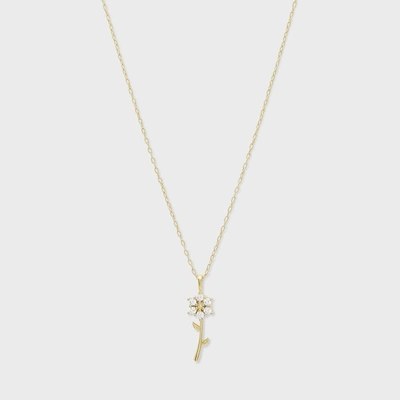 Gorjana Daisy Charm Necklace ModeSens