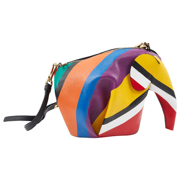 Pre-owned Loewe Animals Multicolour Leather Handbag | ModeSens