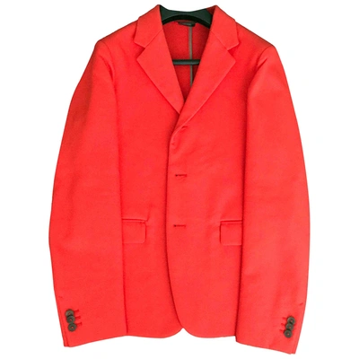 Pre-owned Jil Sander Waistcoat In Red