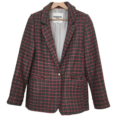 Pre-owned Essentiel Antwerp Multicolour Wool Jacket