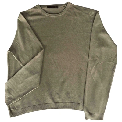 Pre-owned Bally Khaki Cotton Knitwear & Sweatshirts