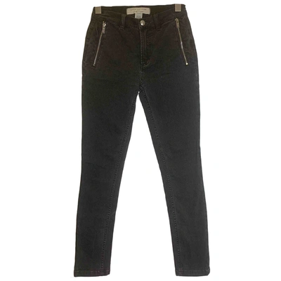 Pre-owned Marc By Marc Jacobs Black Cotton - Elasthane Jeans