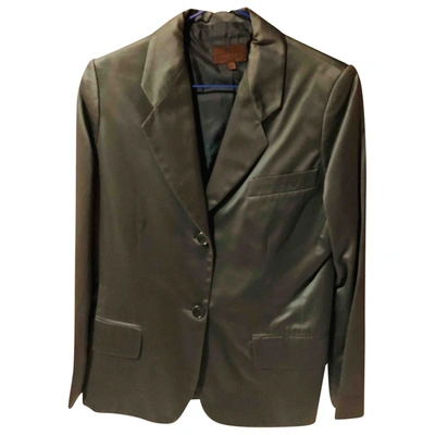 Pre-owned Etro Green Cotton Jacket