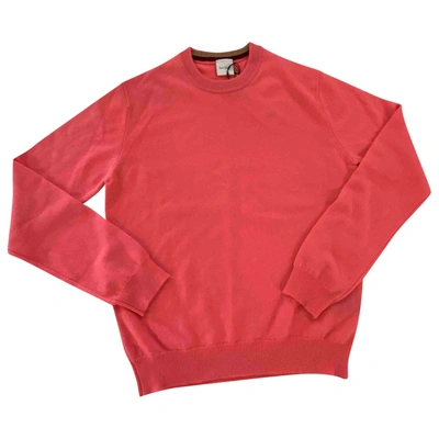 Pre-owned Paul Smith Cashmere Jumper In Pink