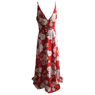Pre-owned Yumi Kim Maxi Dress In Red