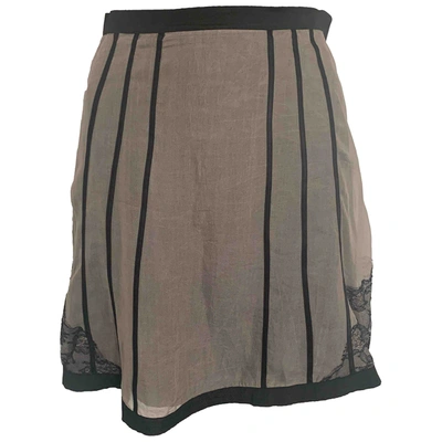 Pre-owned La Perla Silk Mid-length Skirt In Other