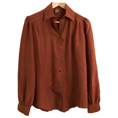 Pre-owned Trussardi Silk Shirt In Other