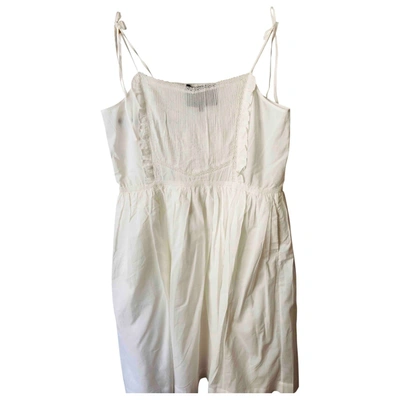 Pre-owned Designers Remix Mid-length Dress In White
