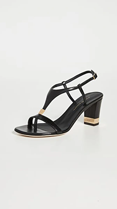 Giuseppe Zanotti Helmut 105 Sandals In Tambo Nero