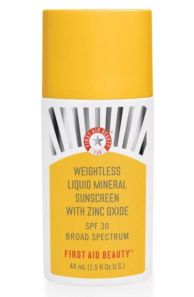 First Aid Beauty Weightless Liquid Mineral Sunscreen Spf 30