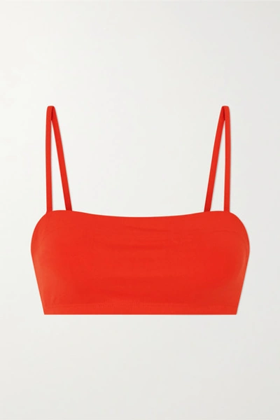 Eres Les Essentiels Azur Bikini Top In Red