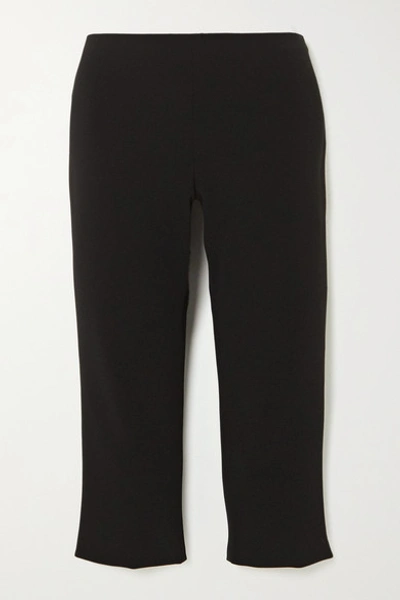 The Row Cappo Cropped Cady Pants In Black